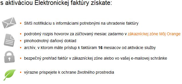 Orange elektronicka faktura